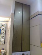 Встроенный шкаф-купе SHV179 в ванную