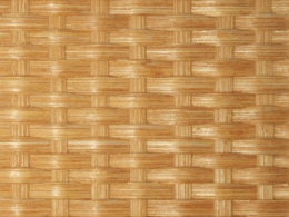 Шкаф - купе ротанг и бамбук